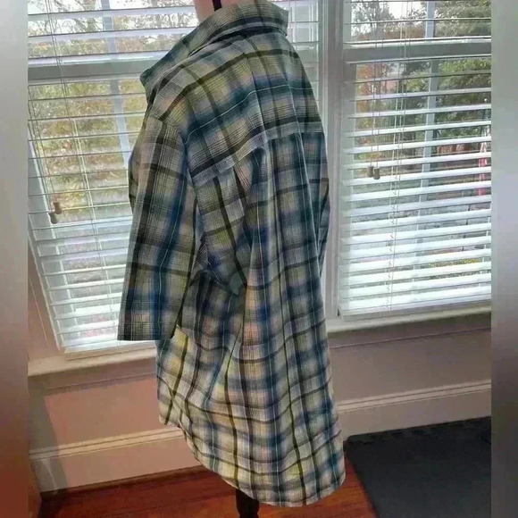 Mens Marmot Short Sleeve Plaid Button Down Size XXL - Picture 4 of 6